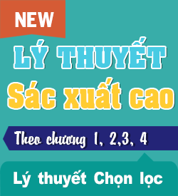 Lý thuyết Sác xuất cao Theo Chương